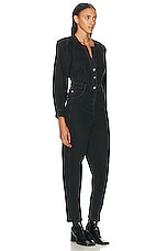 IRO Tiase Jumpsuit in Black, view 2, click to view large image.