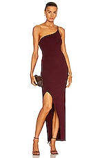 IRO Hunnie Dress in Burgundy, view 1, click to view large image.