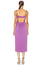 IRO Helina Dress in Vintage Purple, view 3, click to view large image.