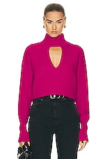 IRO Gaid Sweater in Fuchsia, view 1, click to view large image.