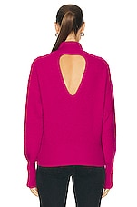 IRO Gaid Sweater in Fuchsia, view 3, click to view large image.