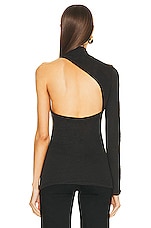IRO Cleofe Top in BLACK, view 4, click to view large image.