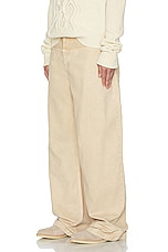Isabel Marant Keren Slouchy Denim Jean in Ecru, view 4, click to view large image.