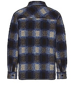 Isabel Marant Kervon Overshirt in Navy, view 2, click to view large image.