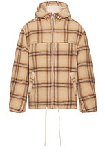Isabel Marant Kurt Blanket Coat in Camel, view 1, click to view large image.