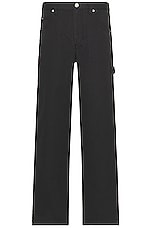 Isabel Marant Pablo Pants in Faded Black, view 1, click to view large image.