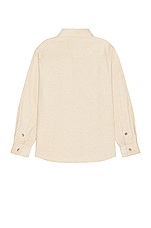 Isabel Marant Ritchie Shirt in Beige, view 2, click to view large image.