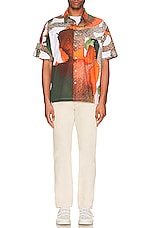 Isabel Marant Iggy Shirt in Ecru, view 4, click to view large image.