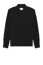 Isabel Marant Enoah Shirt in Black, view 1, click to view large image.