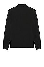 Isabel Marant Enoah Shirt in Black, view 2, click to view large image.