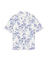 Isabel Marant Lazlo Ginkgo Shirt in Light Blue, view 1, click to view large image.