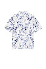 Isabel Marant Lazlo Ginkgo Shirt in Light Blue, view 2, click to view large image.