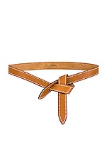 Isabel Marant Lecce Studded Belt in Natural, view 1, click to view large image.
