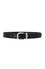 Isabel Marant Zadd Belt in Black, view 1, click to view large image.