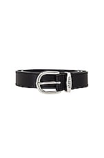 Isabel Marant Zadd Belt in Black, view 3, click to view large image.