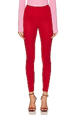 Isabel Marant Fibby Tights in Red, view 1, click to view large image.