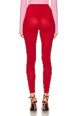 Isabel Marant Fibby Tights in Red, view 3, click to view large image.