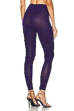 Isabel Marant Fibby Tights in Dark Purple, view 3, click to view large image.