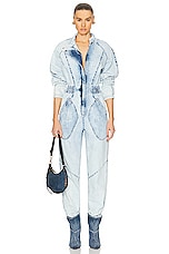 Isabel Marant Kimea Jumpsuit in Light Blue, view 1, click to view large image.