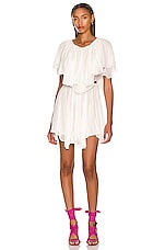 Isabel Marant Amelie Dress in White, view 1, click to view large image.