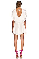 Isabel Marant Amelie Dress in White, view 3, click to view large image.