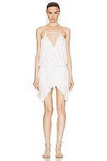 Isabel Marant Felicia Dress in White, view 1, click to view large image.