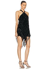 Isabel Marant Zilda Dress in Black, view 2, click to view large image.