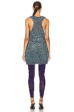 Isabel Marant Windy Dress in Purple, view 3, click to view large image.