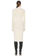 Isabel Marant Adrienne Dress in Ecru, view 3, click to view large image.