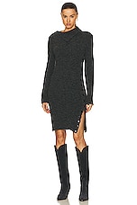 Isabel Marant Marina Dress in Anthracite, view 1, click to view large image.