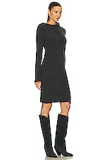 Isabel Marant Marina Dress in Anthracite, view 3, click to view large image.