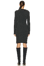 Isabel Marant Marina Dress in Anthracite, view 5, click to view large image.