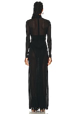 Isabel Marant Rimma Dress in Black, view 3, click to view large image.