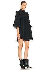 Isabel Marant Zakae Dress in Black, view 2, click to view large image.