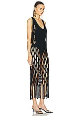 Isabel Marant Liz Dress in Black, view 2, click to view large image.