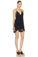Isabel Marant Virginia Dress in Black, view 2, click to view large image.