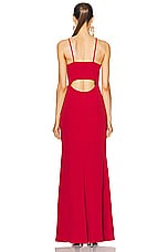 Isabel Marant Kapri Dress in Scarlet Red, view 4, click to view large image.