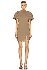 Isabel Marant Silvane Dress in Khaki, view 2, click to view large image.