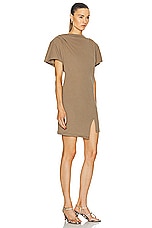 Isabel Marant Silvane Dress in Khaki, view 3, click to view large image.
