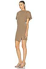 Isabel Marant Silvane Dress in Khaki, view 4, click to view large image.