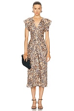 Isabel Marant Lyndsay Dress in Natural, view 1, click to view large image.