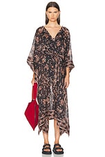 Isabel Marant Amira Dress in Black, view 1, click to view large image.