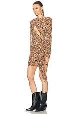 Isabel Marant Vinia Dress in Cinnamon, view 3, click to view large image.