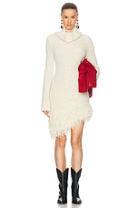 Isabel Marant Meloe Dress in Ecru, view 1, click to view large image.