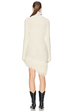 Isabel Marant Meloe Dress in Ecru, view 4, click to view large image.