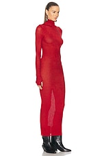 Isabel Marant Josita Dress in Red, view 2, click to view large image.