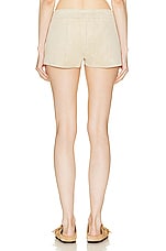 Isabel Marant Adalia Short in Beige, view 3, click to view large image.