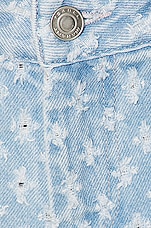 Isabel Marant Aneida Short in Light Blue, view 5, click to view large image.