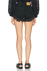 Isabel Marant Eneidao Short in Faded Black, view 3, click to view large image.