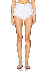 Isabel Marant Eneidao Short in White, view 1, click to view large image.